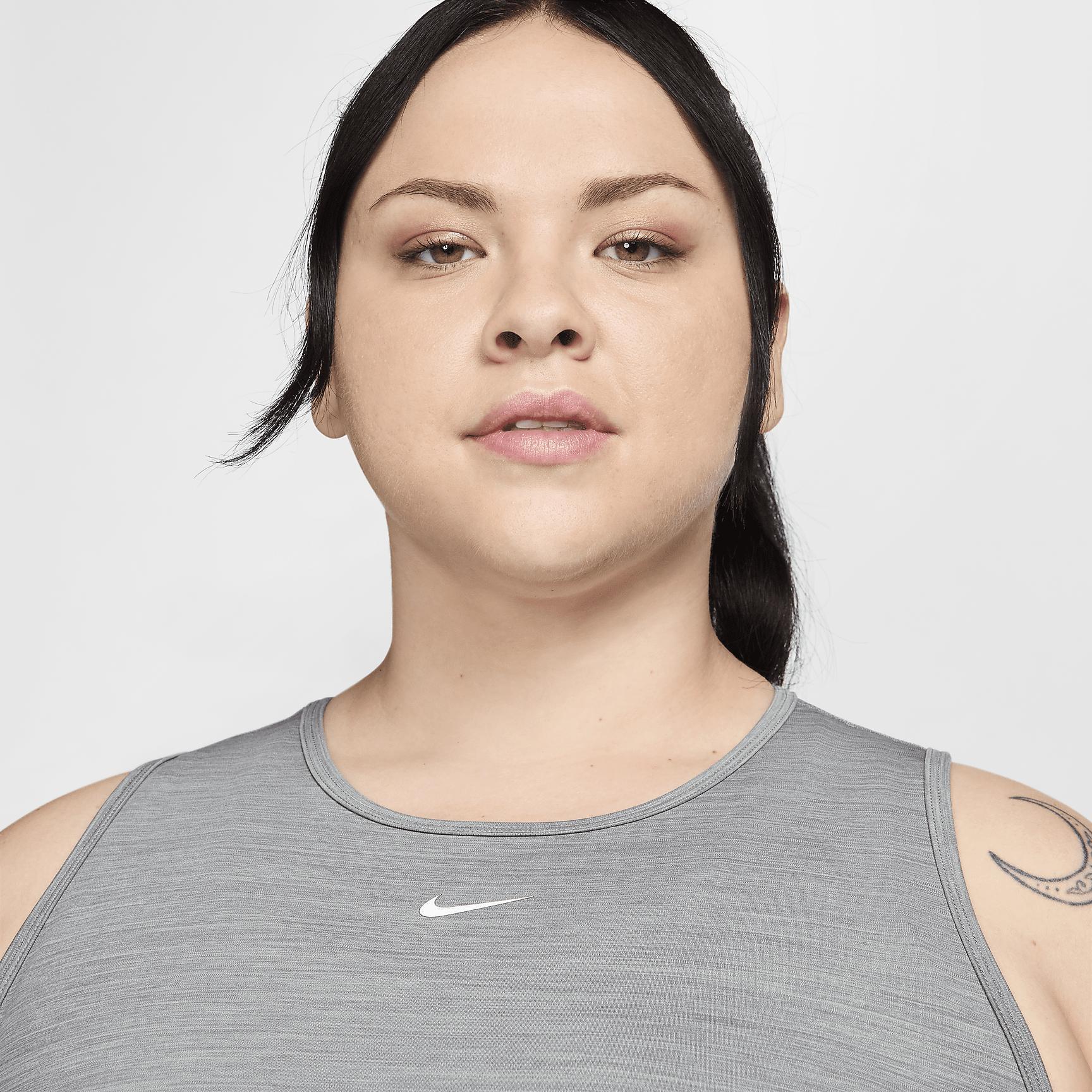 Women's Nike Pro Dri-FIT Cropped Tank Top (Plus Size) Product Image