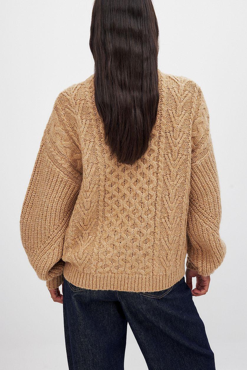 Cable Knitted Sweater Product Image