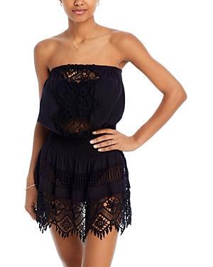 Womens Maddison Lace-Trimmed Cover-Up Dress Product Image