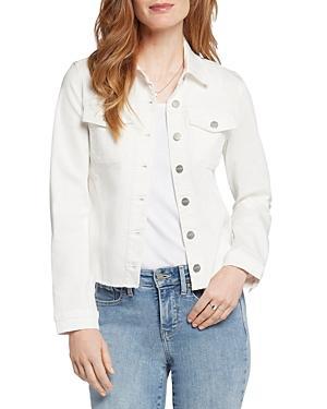 Nydj Frayed Hem Denim Jacket Product Image