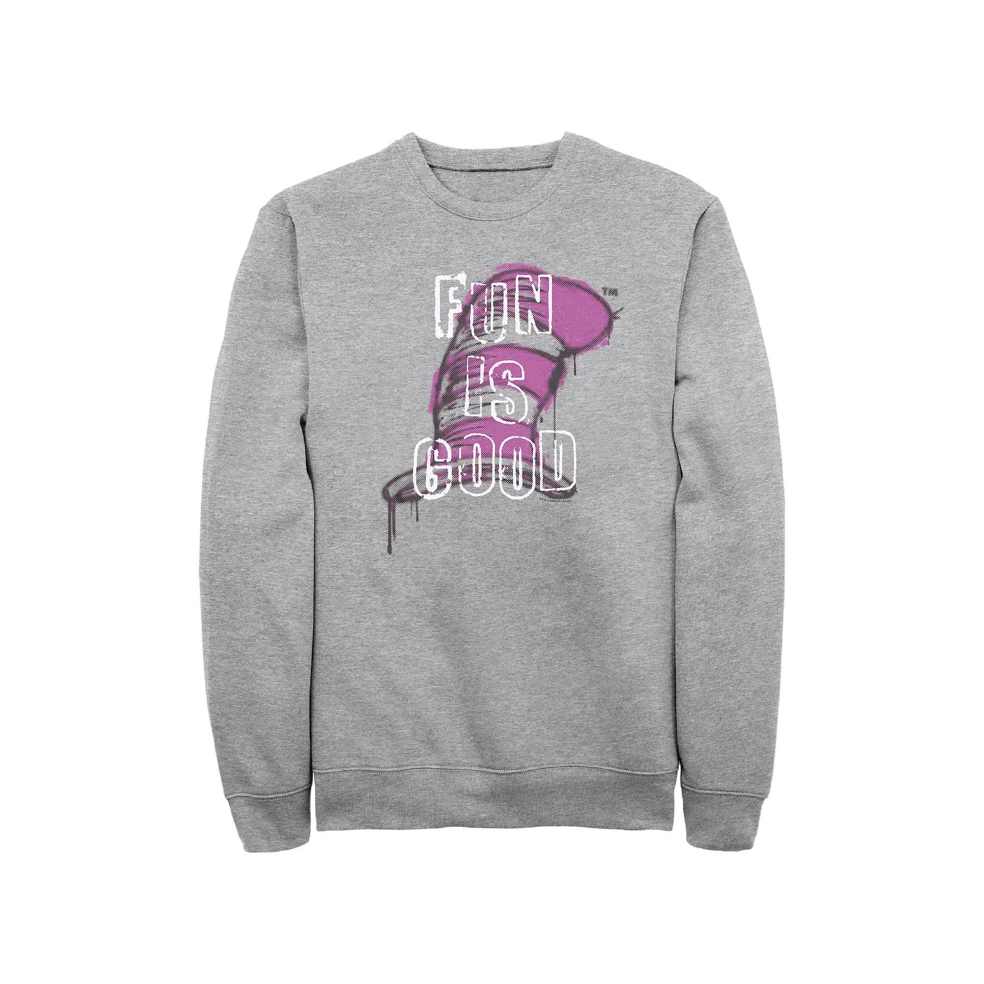 Men's Dr. Seuss Fun Is Good Graphic Fleece,  Product Image