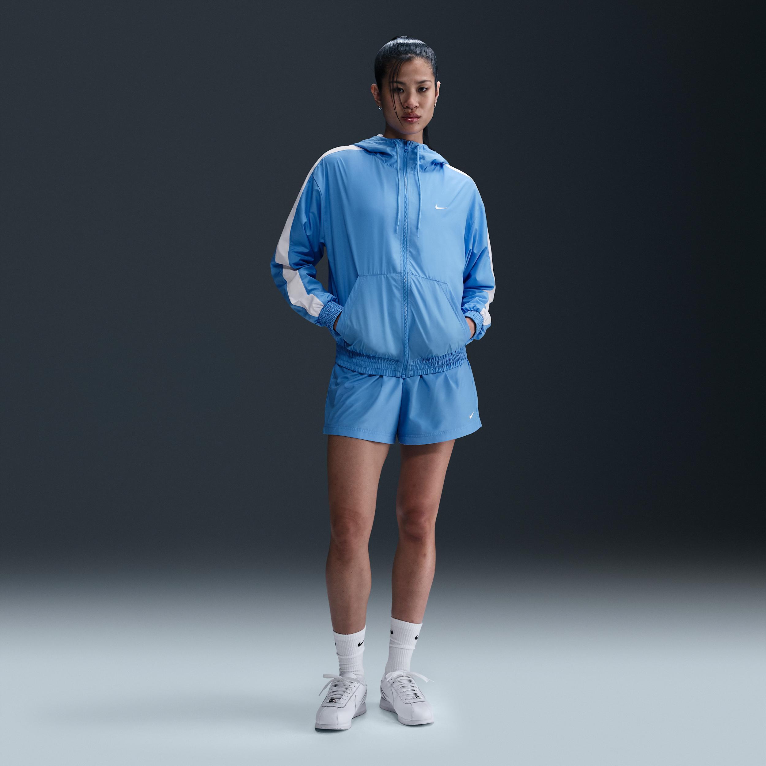Nike Sportswear Classic Wovens Women's Loose UV Hooded Jacket Product Image