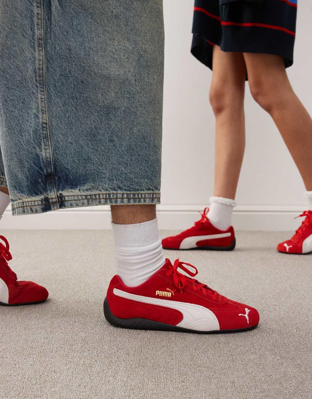 Puma Speedcat OG sneakers in red  Product Image