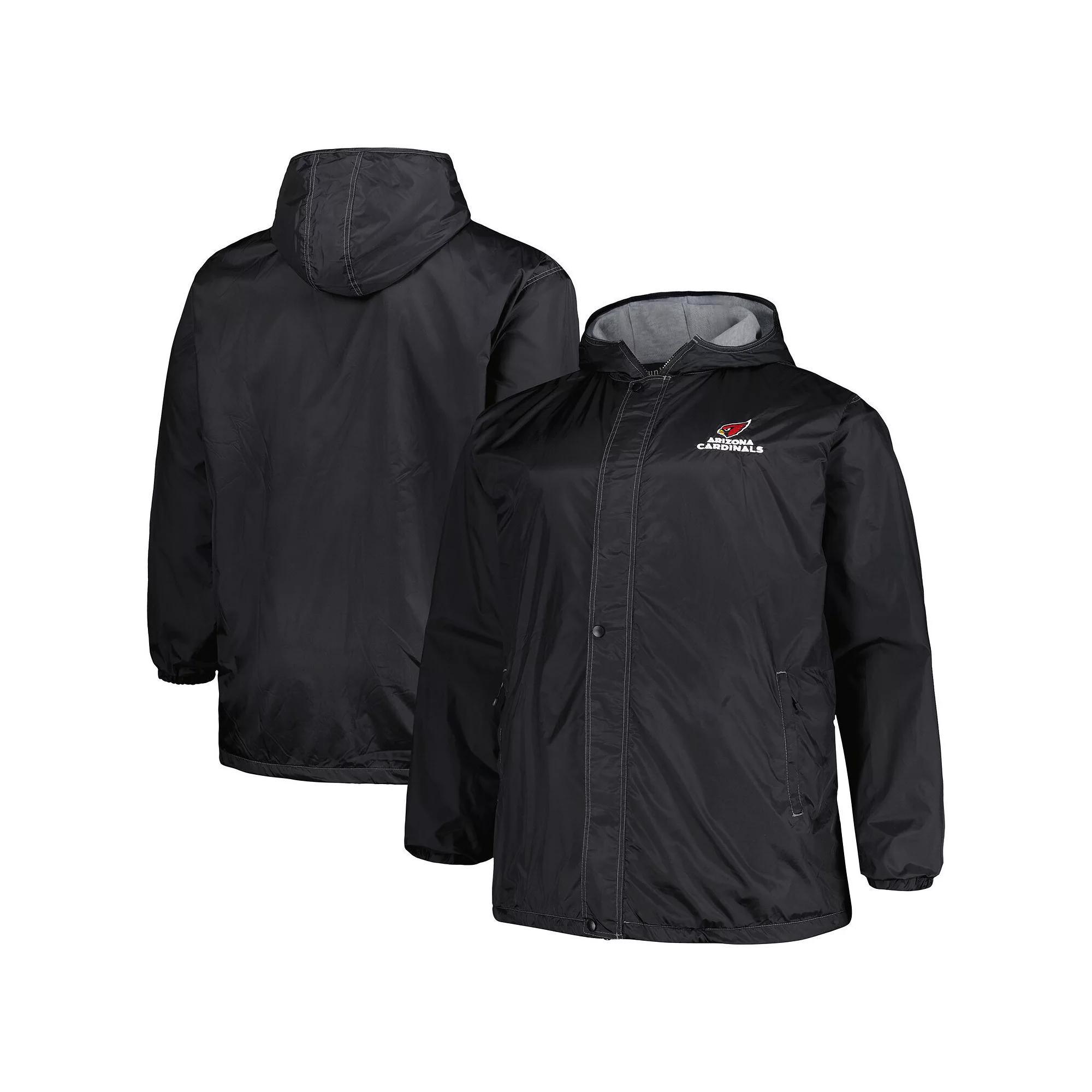 Men's Dunbrooke Black Arizona Cardinals Big & Tall Legacy Stadium Full-Zip Jacket,  Product Image