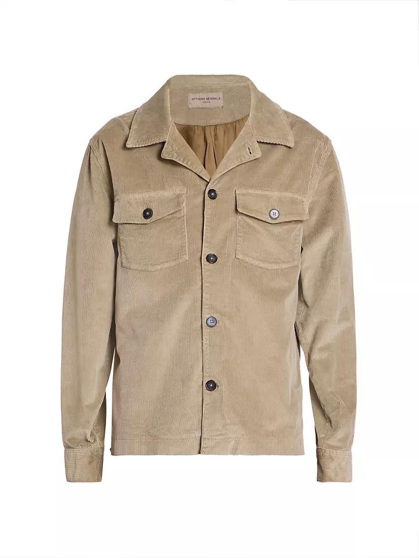 Aylan Cotton Corduroy Overshirt Product Image