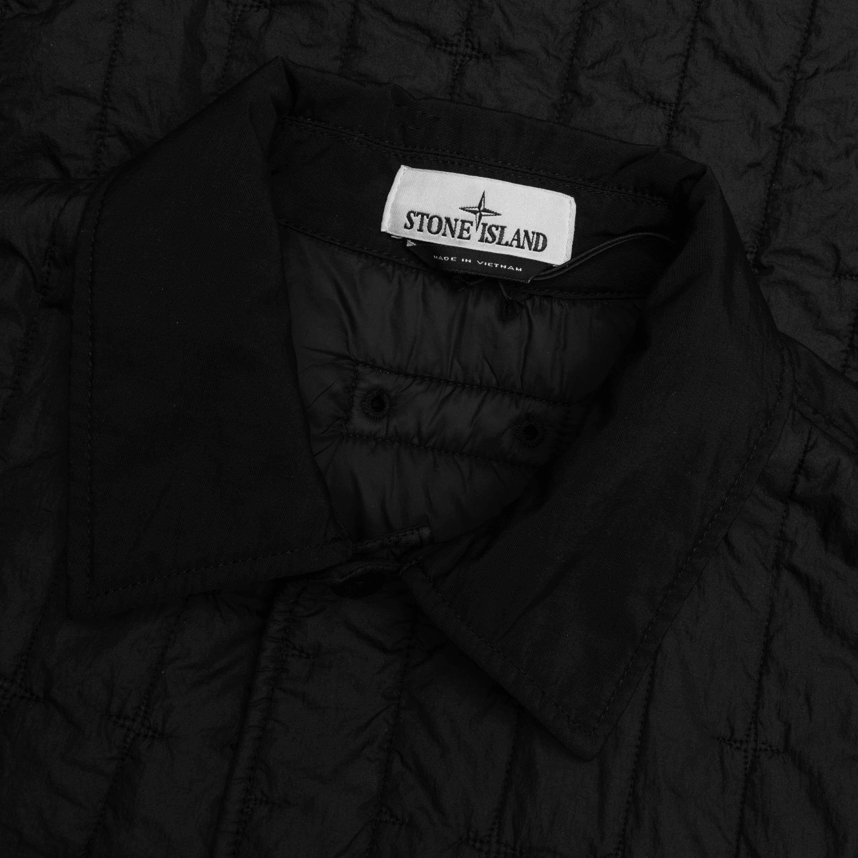 Quilted Nylon Stella Jacket - Black Male Product Image