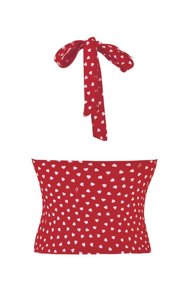 KAYA TOP - RED : RED HEARTBEAT Product Image