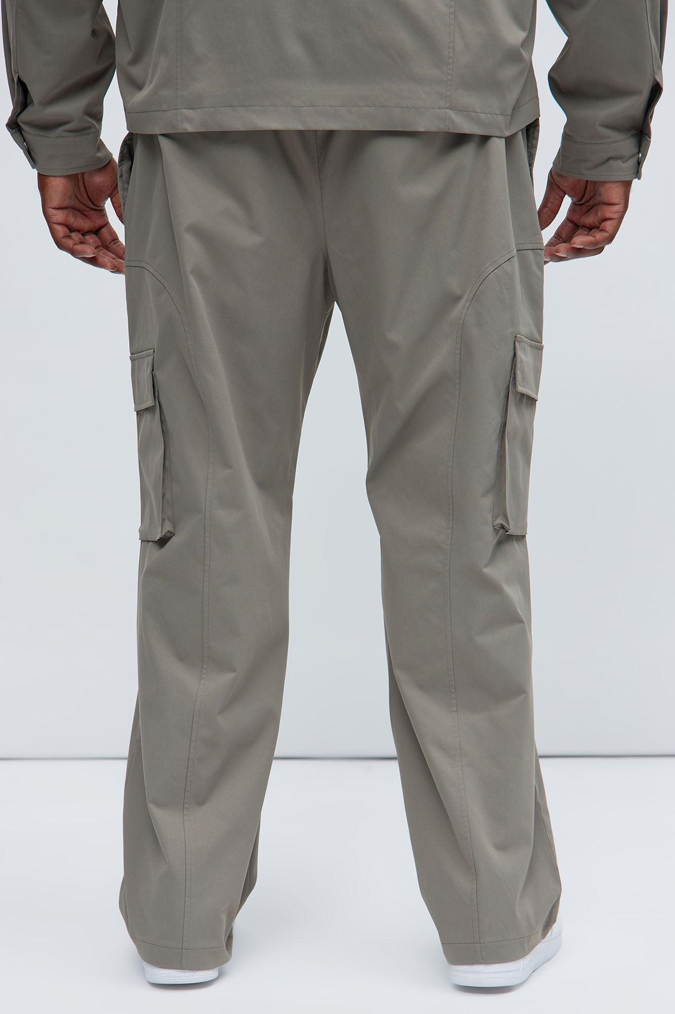 Bam Straight Pants - Grey Male Product Image