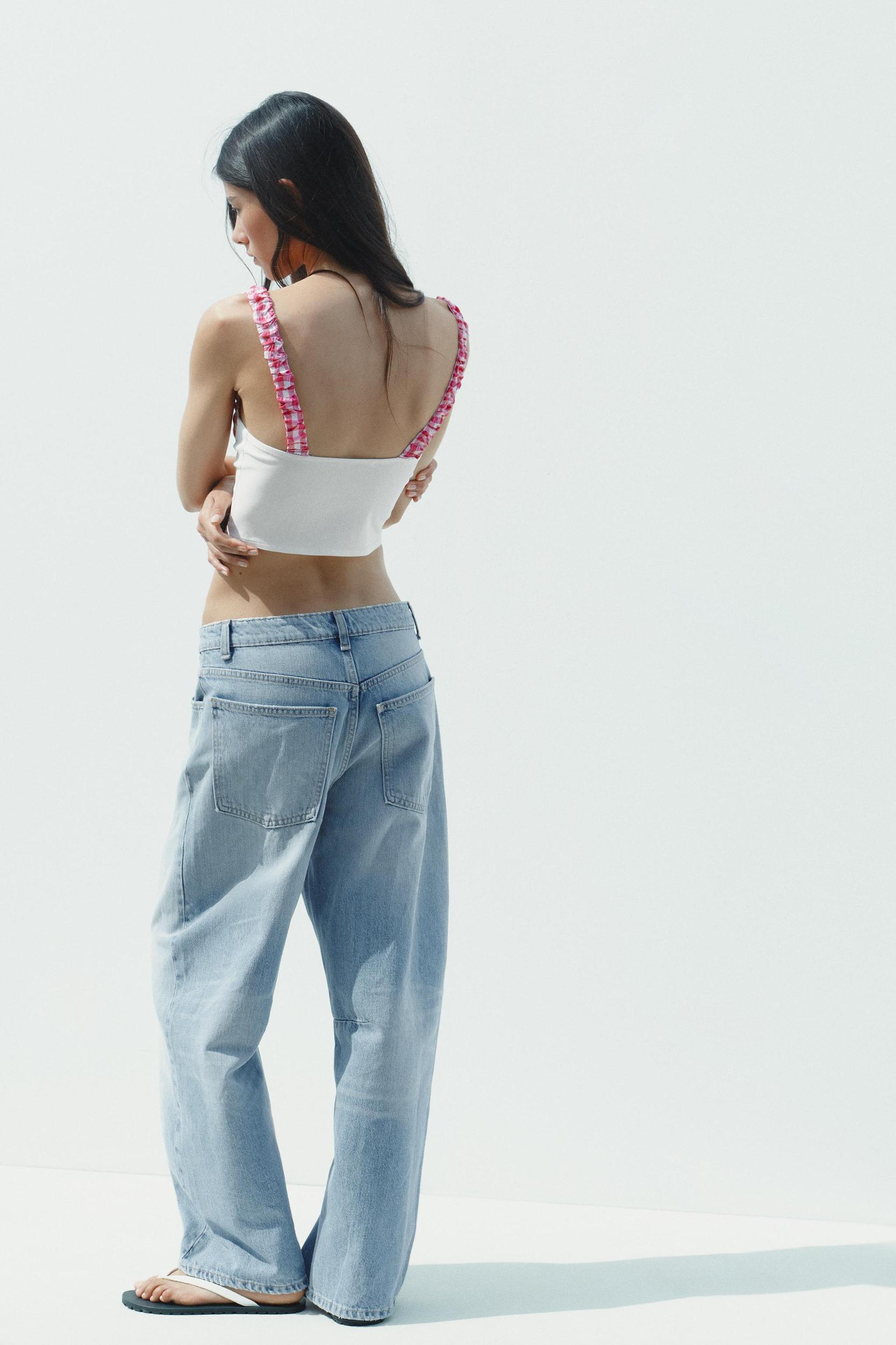 GINGHAM CORSET TOP Product Image