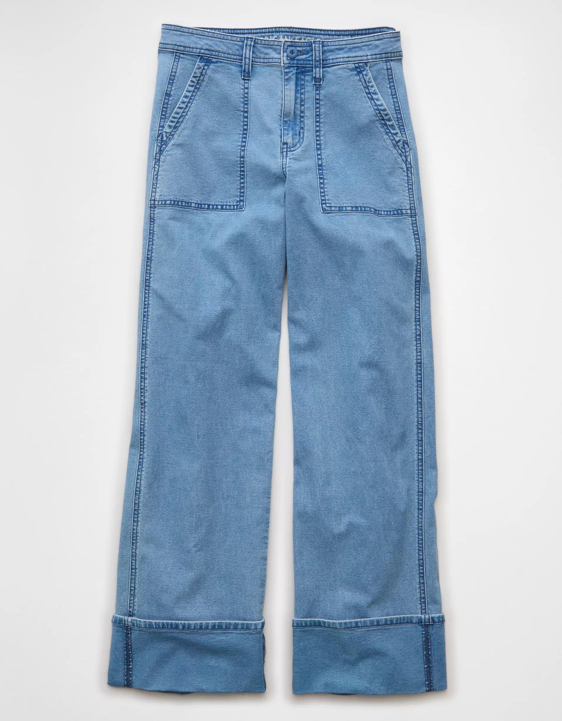 AE Stretch High-Waisted Stovepipe Pant Product Image