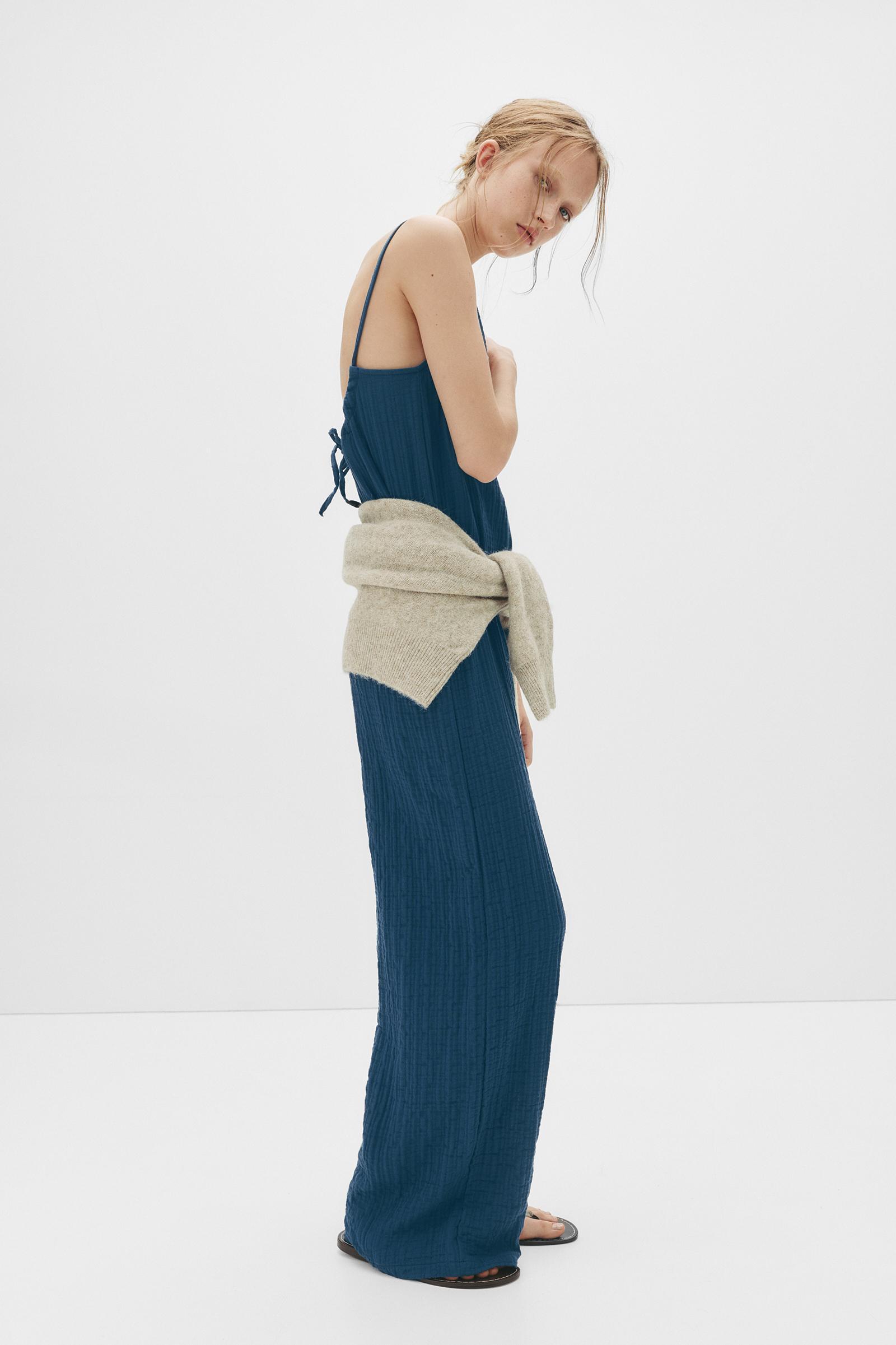 Crepe Long Jumpsuit Product Image