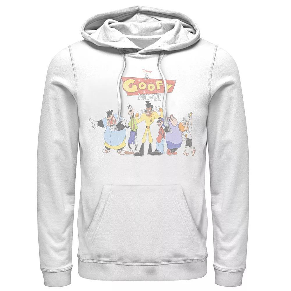 Disney's A Goofy Movie Men's Group Shot Logo Hoodie,  Product Image