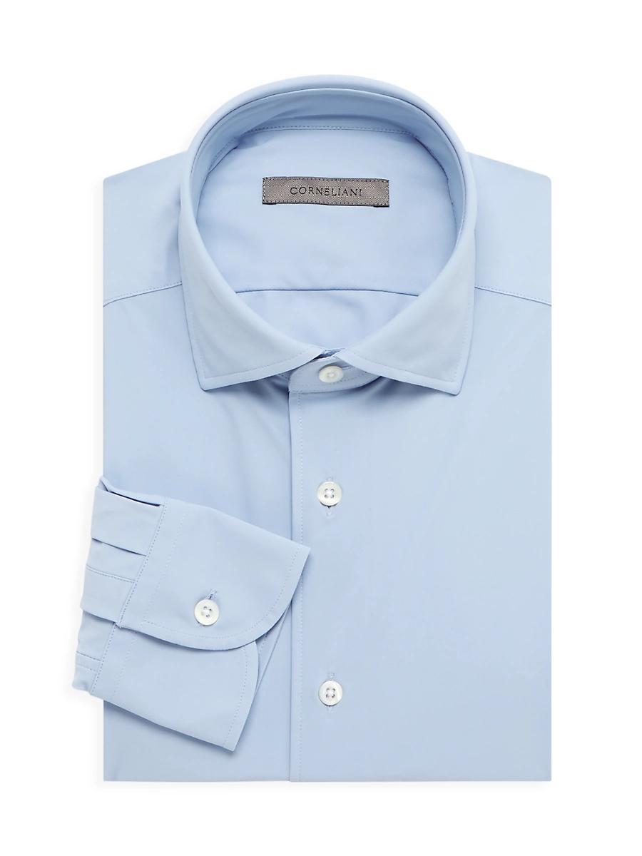 Mens Stretch Button-Front Dress Shirt Product Image