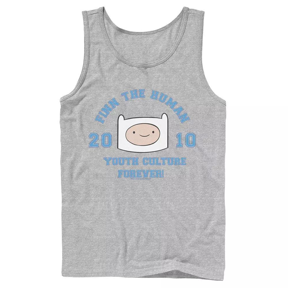 Men's Cartoon Network Adventure Time Finn The Human Youth Culture Forever Tank Top,  Product Image