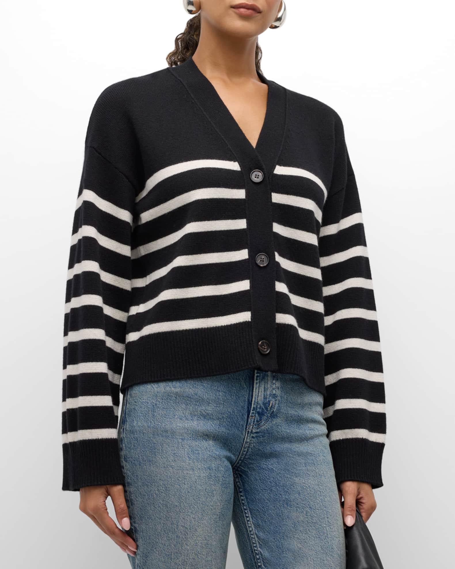Geneva Striped Cardigan Product Image