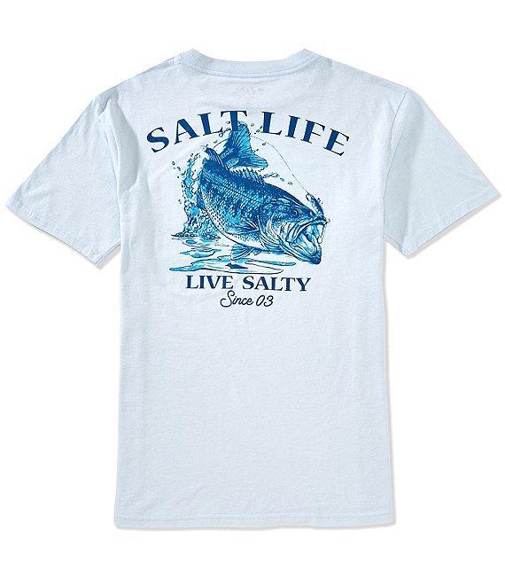Salt Life Salty Bass Graphic Short Sleeve T-Shirt Product Image