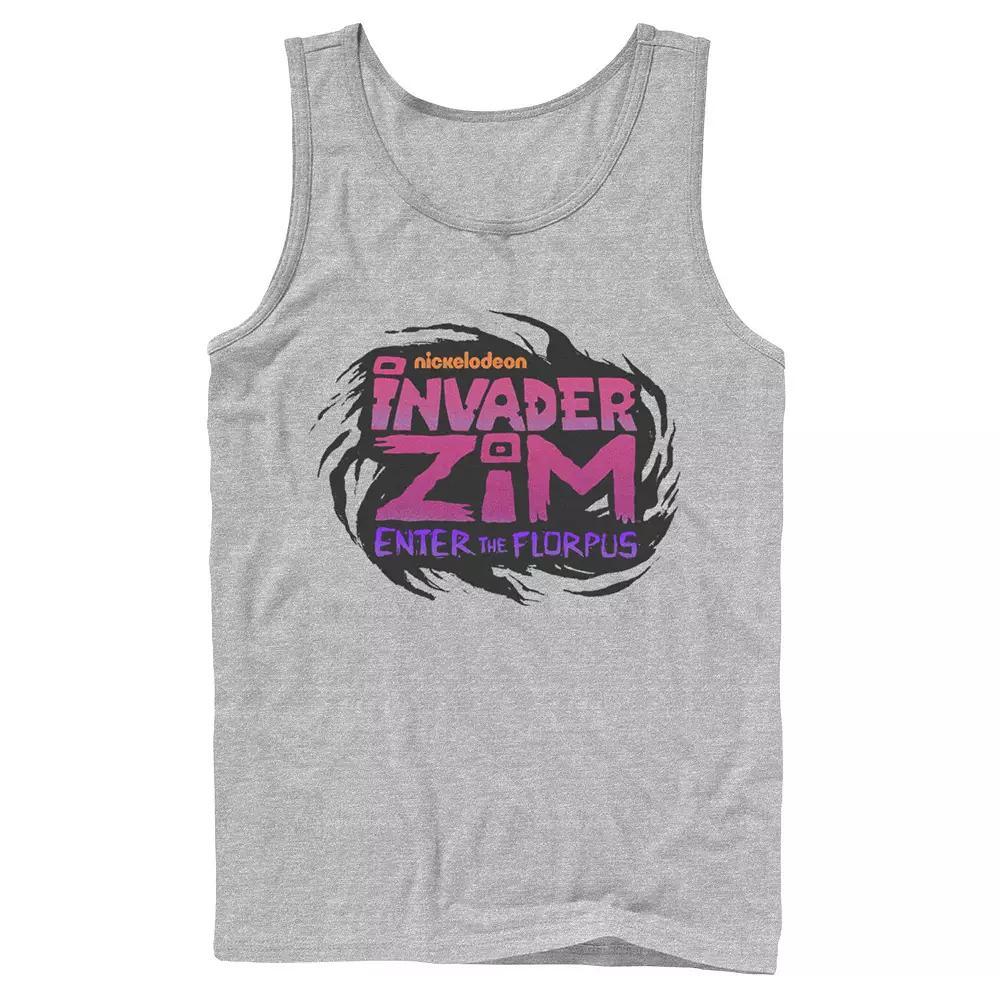 Men's Nickelodeon Invader Zim Enter Florpus Logo Graphic Tank Top,  Product Image
