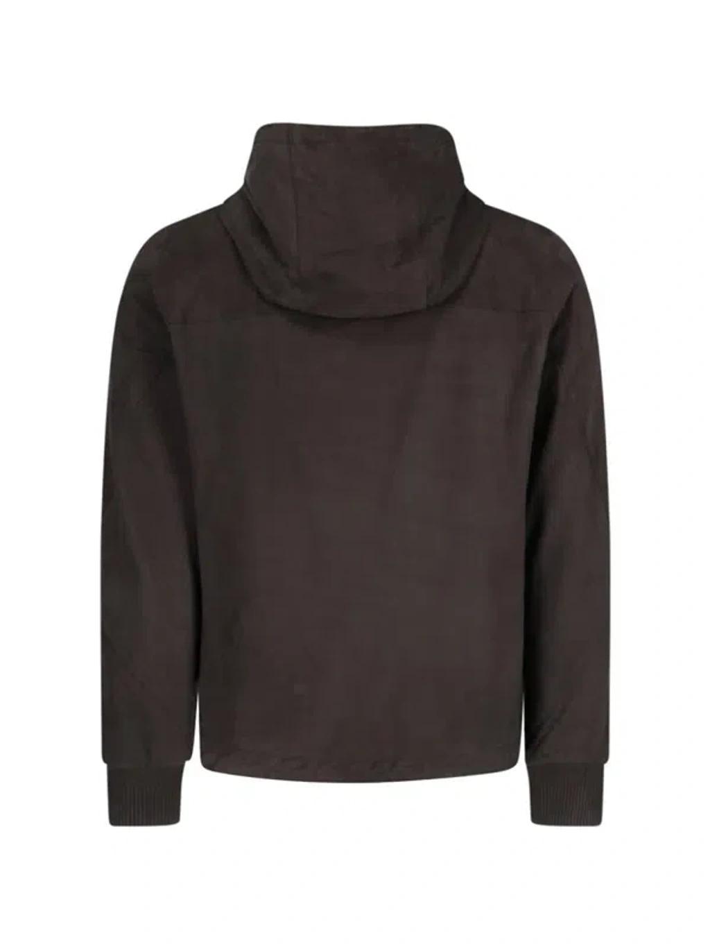 RHUDE Mens Vtg Black Cresta Brand-print Cotton-jersey Hoody Product Image