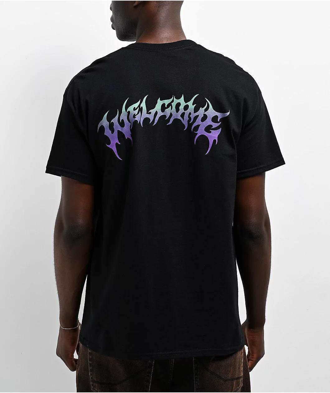 Welcome Gradient Barb T-Shirt Product Image