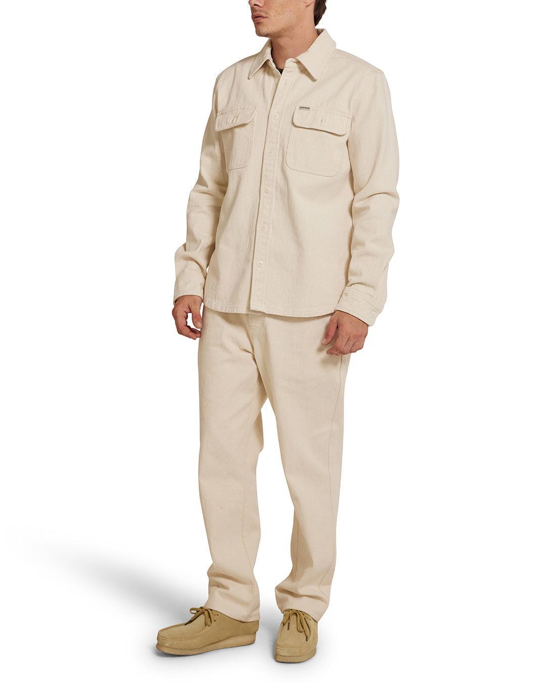 Vacay  Denim Shirt - Natural Product Image