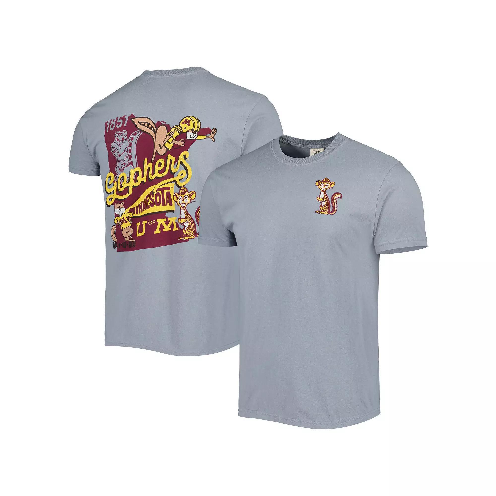 Men's Graphite Minnesota Golden Gophers Vault State Comfort T-Shirt, Size: Small, Dark G Product Image