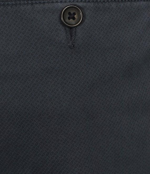 Roundtree & Yorke Straight Fit Flat Front Texture Chino Pants Product Image