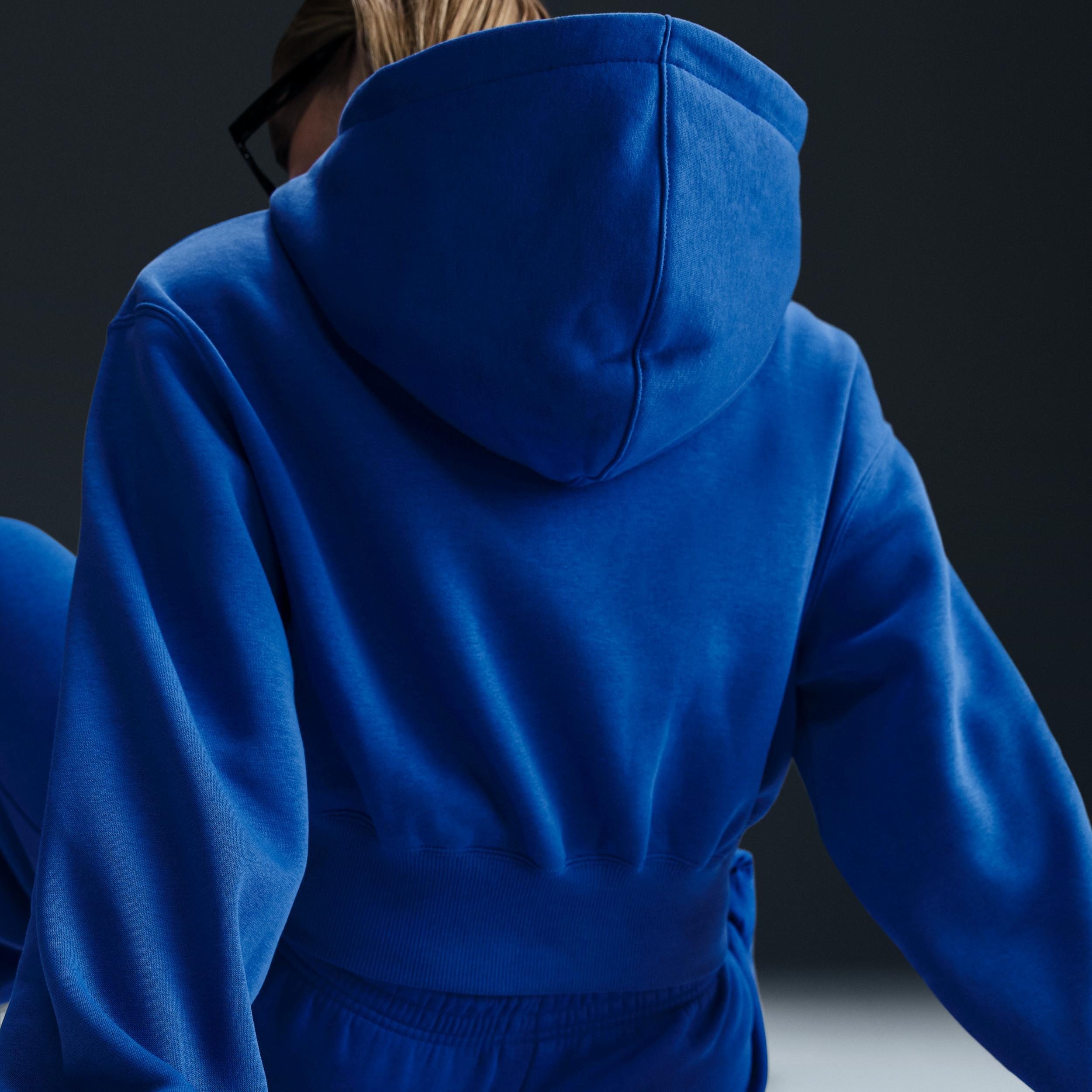 Nike Sportswear Phoenix Fleece Women's Loose Cropped Full-Zip Hoodie Product Image