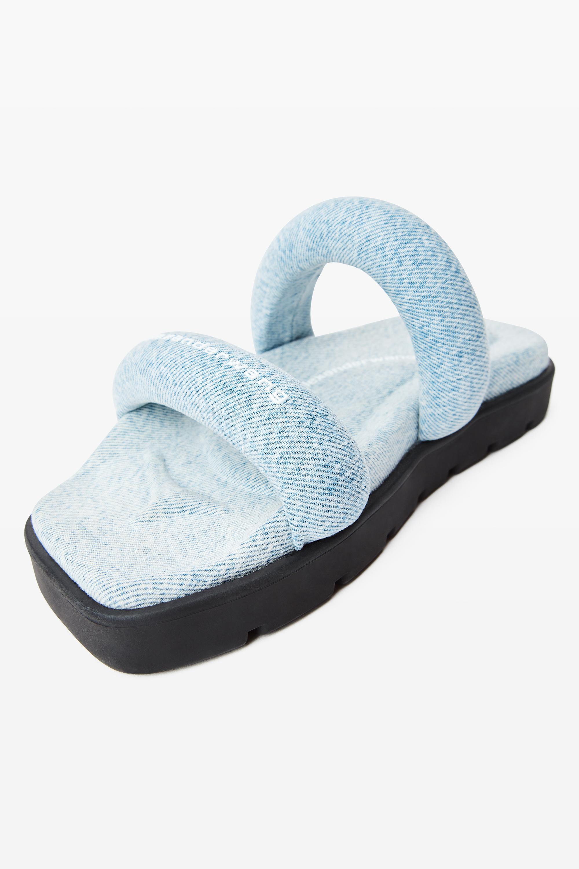 Jay Flatform Sandal In Denim Product Image