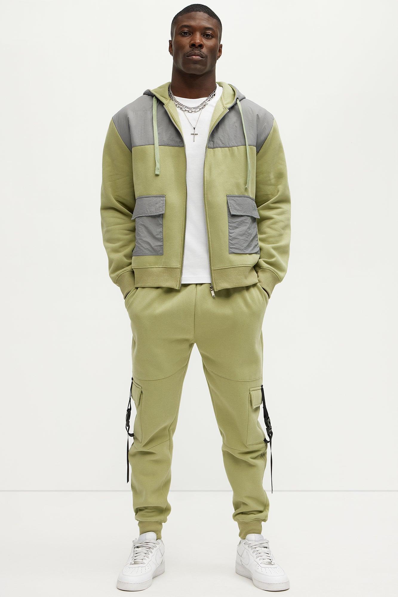 Diamond Cargo Jogger - Olive Product Image