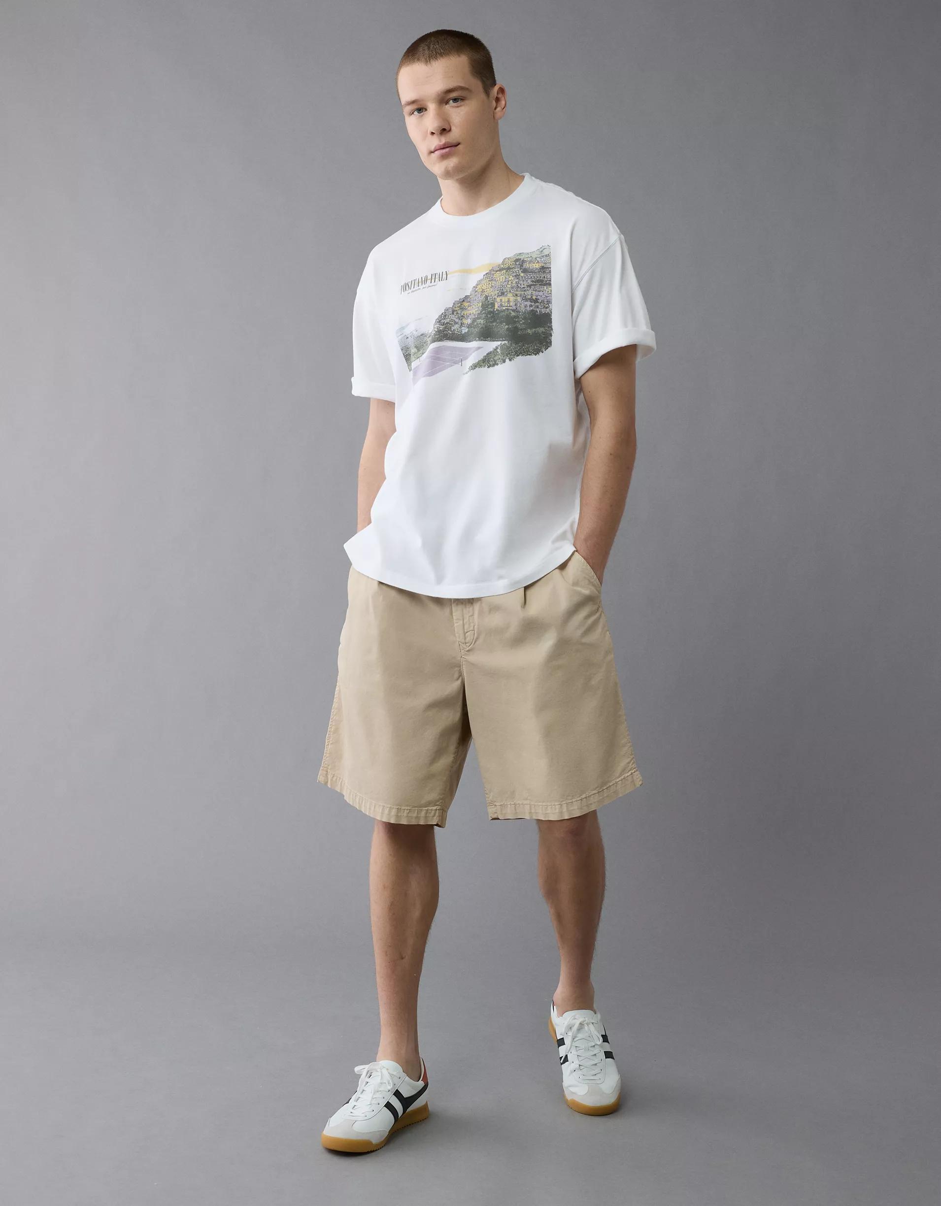 AE Boxy Destination Graphic T-Shirt Product Image