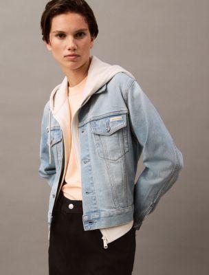 Classic Denim Trucker Jacket Product Image