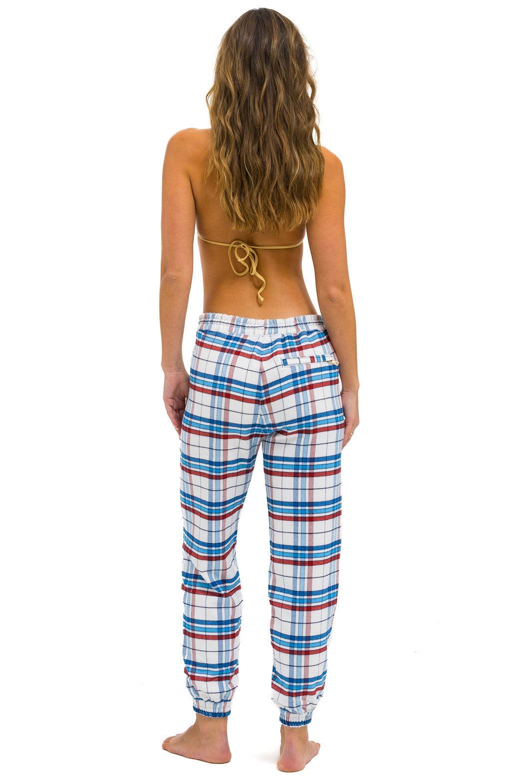 PLAID LODGE PANT - MONTAUK PLAID Female Product Image