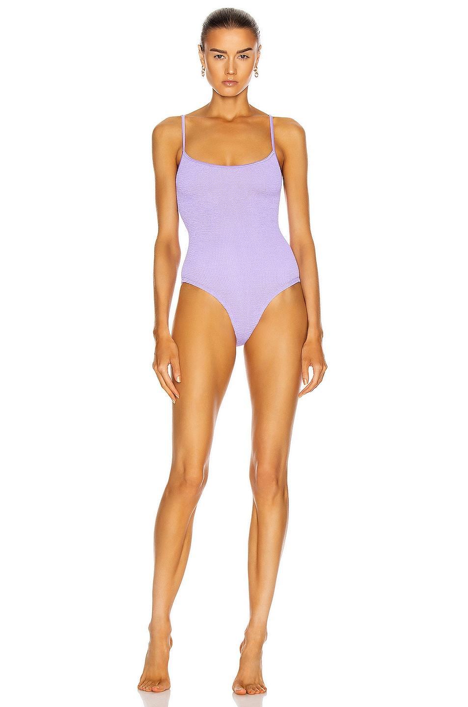 Hunza G Pamela One Piece in Green. Product Image