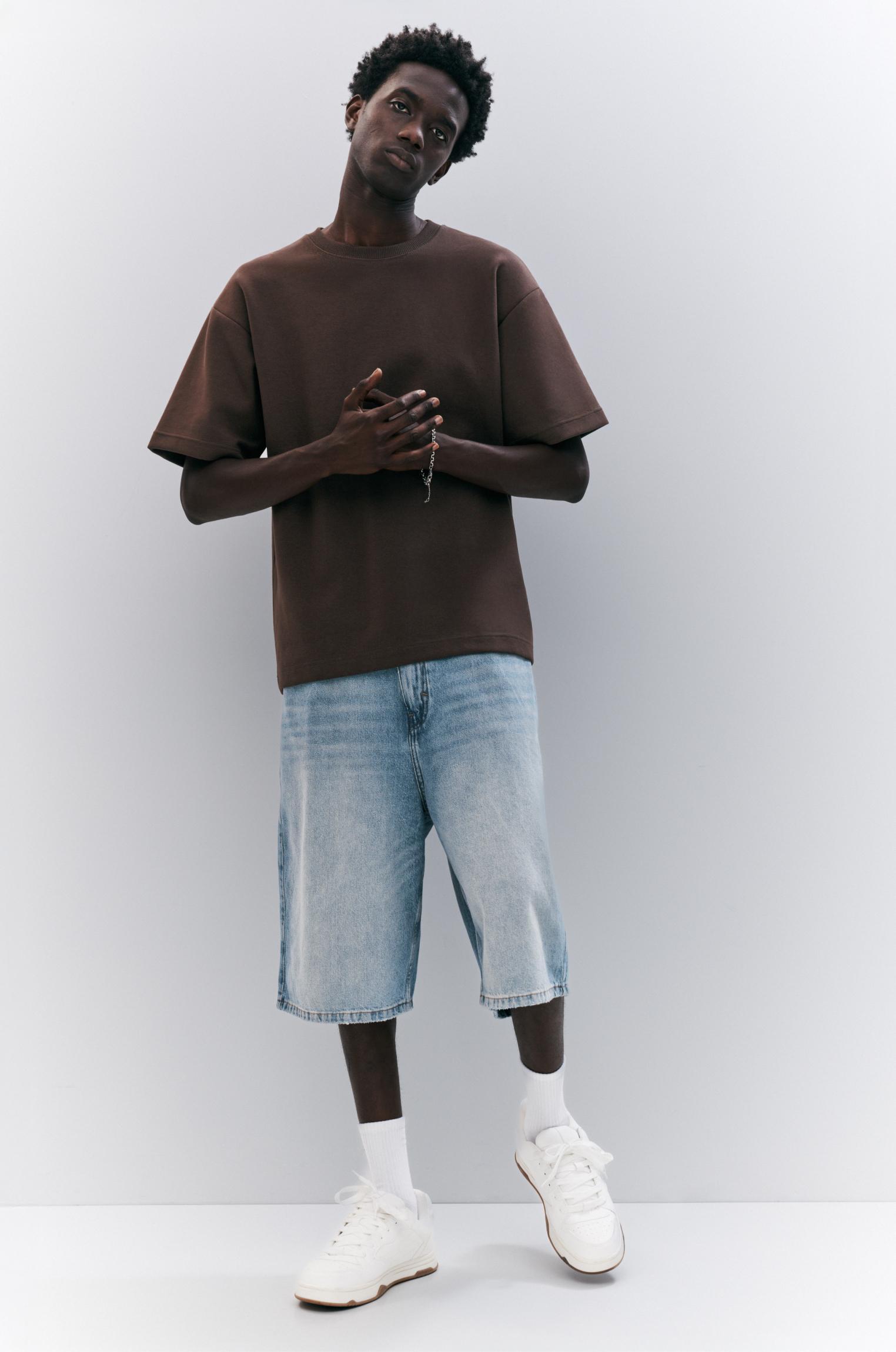 Basic short sleeve sweatshirt Product Image