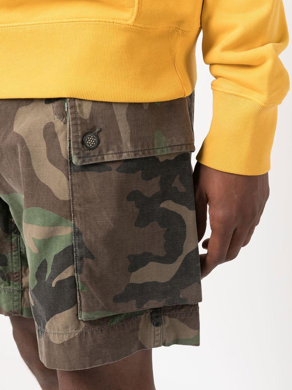 camouflage print chino shorts Product Image