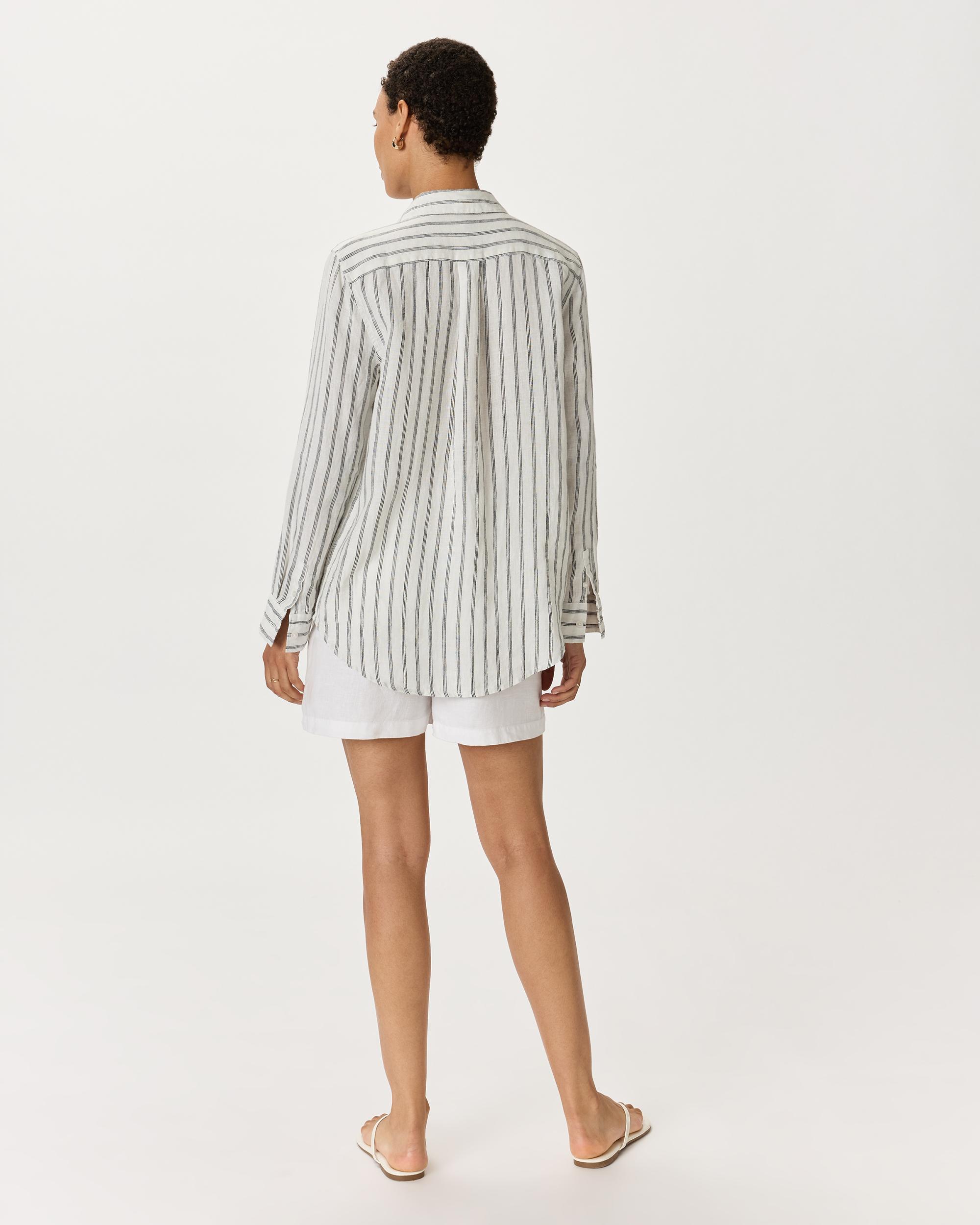 Quince | Women's 100% European Linen Long Sleeve Shirt Product Image