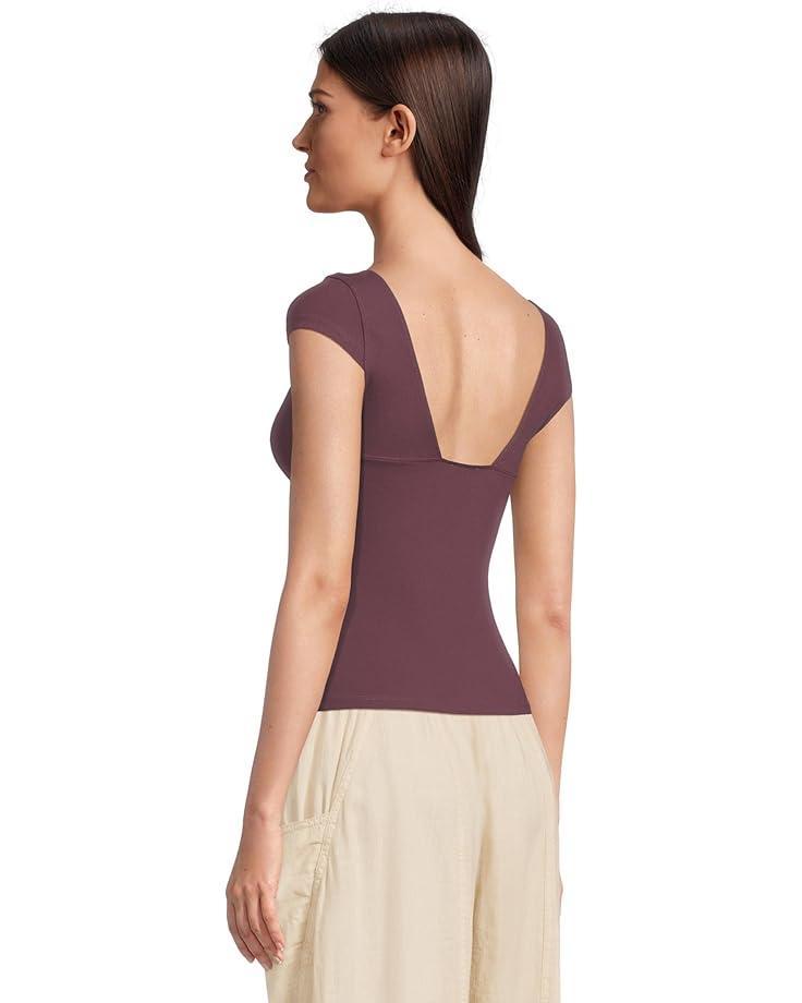 Katie Knit Tee Product Image