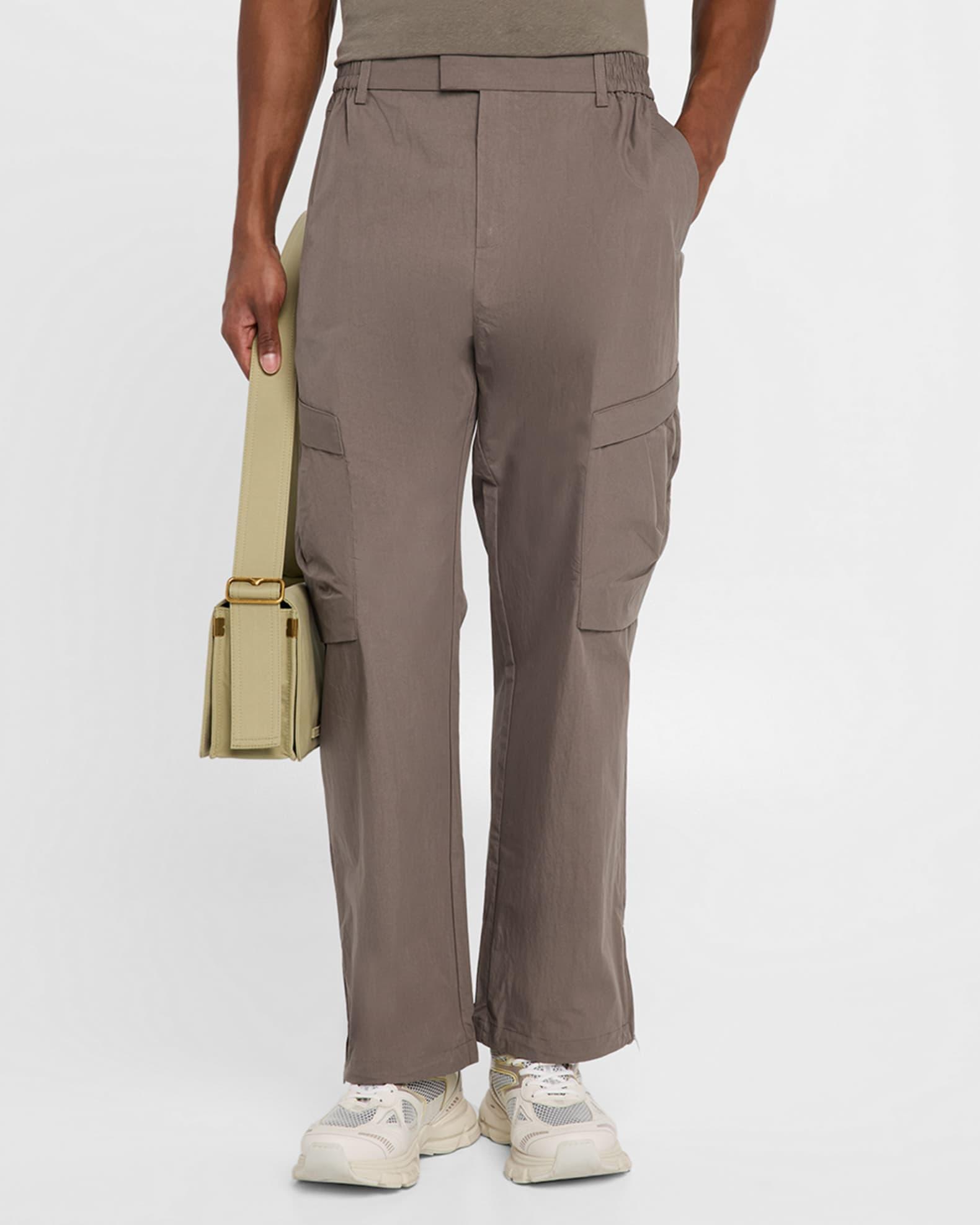 Men's Cotton-Nylon Tech Cargo Pants Product Image
