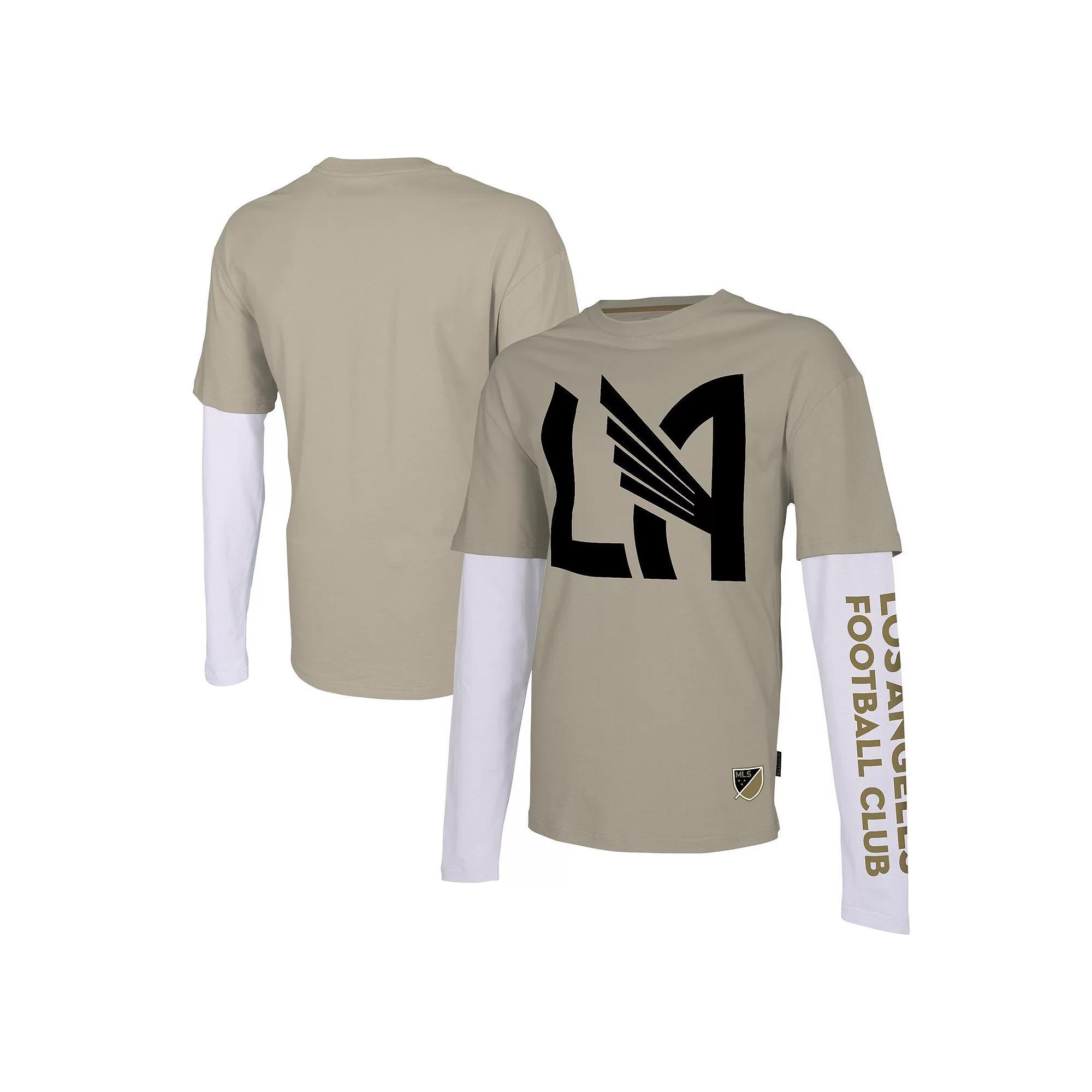 Men's Stadium Essentials Tan LAFC Status Long Sleeve T-Shirt, Size: 2XL, Lfc Team Product Image