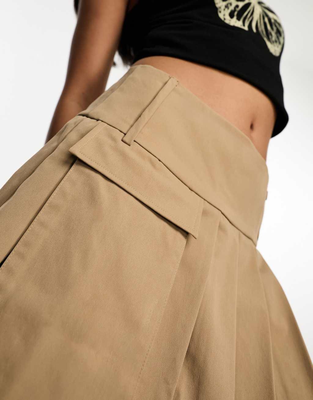 Kyo The Brand utility pocket detail pleated mini skirt Product Image