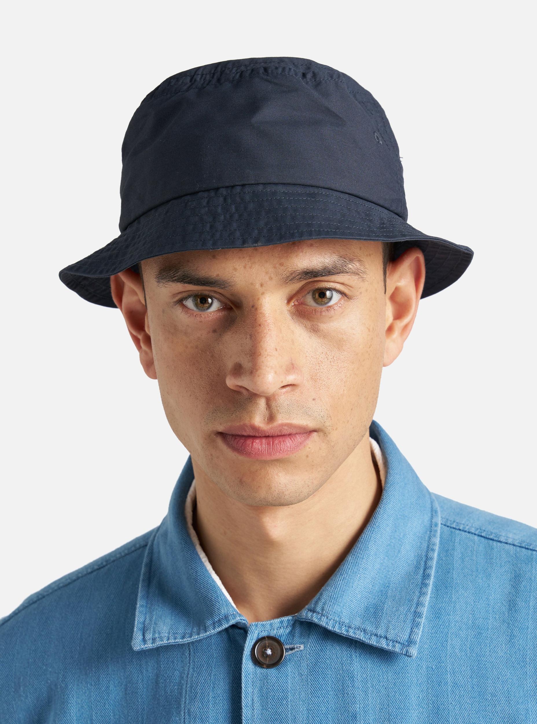 Navy Recycled Polytech Beach Hat Product Image