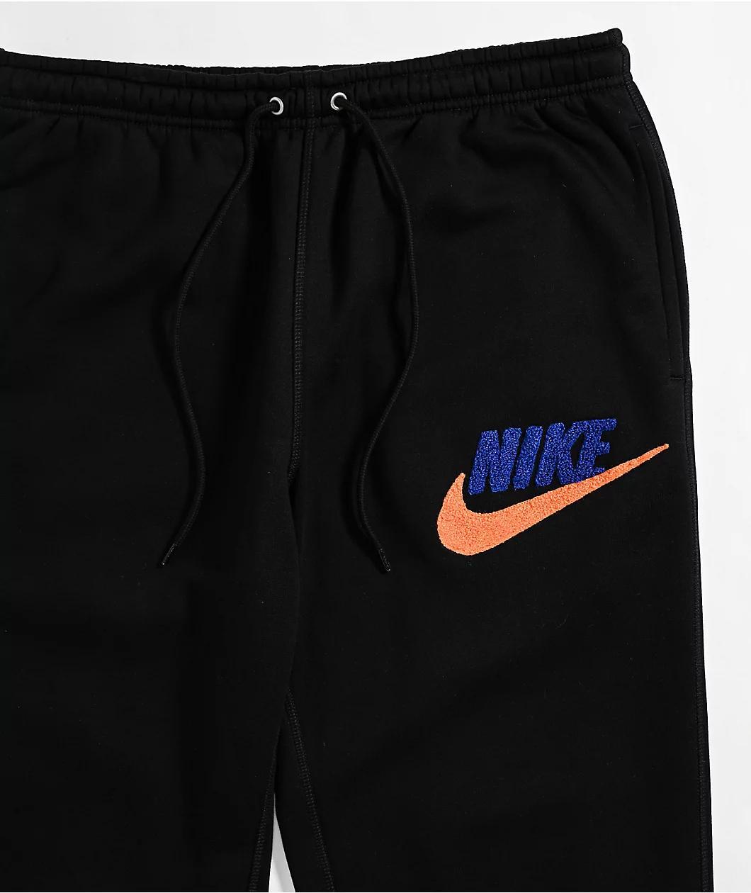 Nike Sportswear Club Fleece Black Jogger Sweatpants Product Image