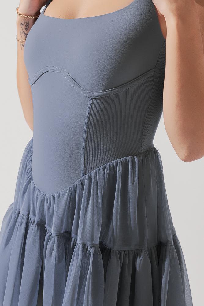 Corset Pirouette Dress - Blue Mist Product Image