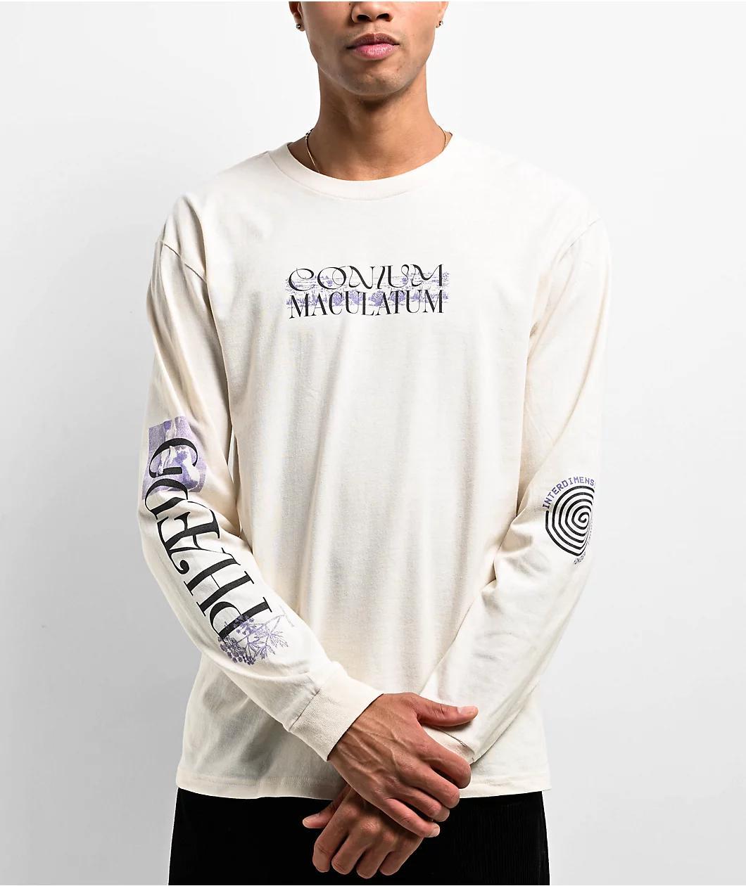 ITA Phaedo Natural Long Sleeve T-Shirt Product Image