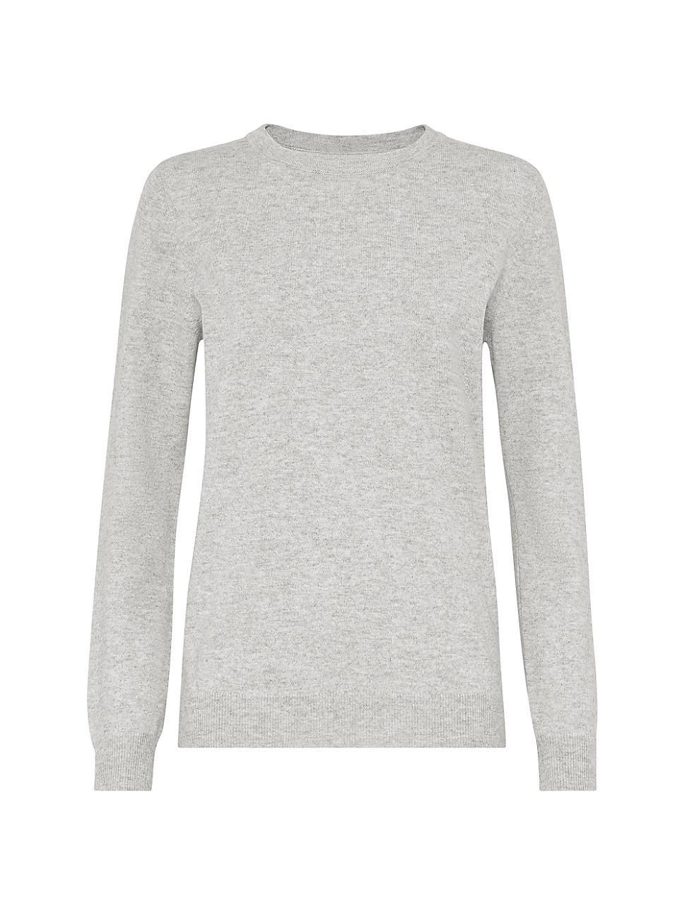 Womens Cashmere Sweater with Monili Product Image