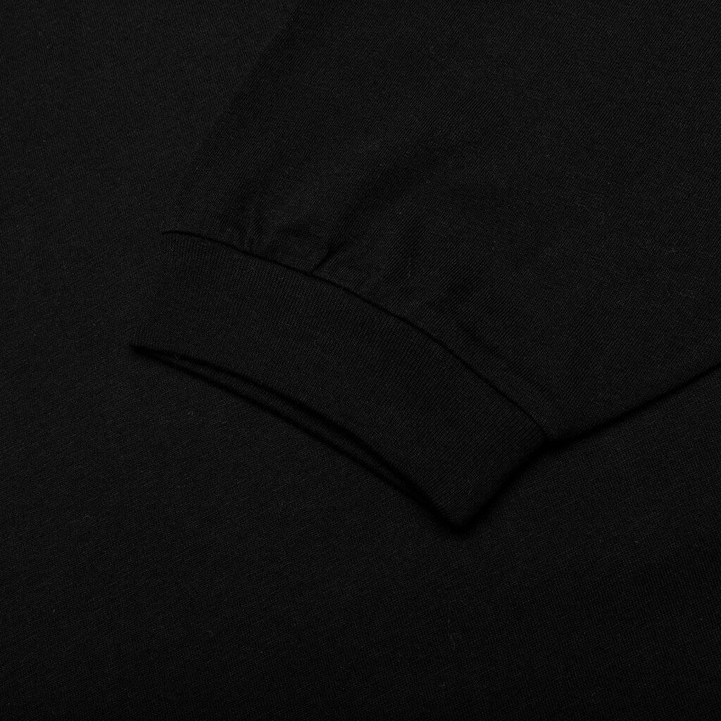 Essentials L/S Tee - Jet Black Male Product Image