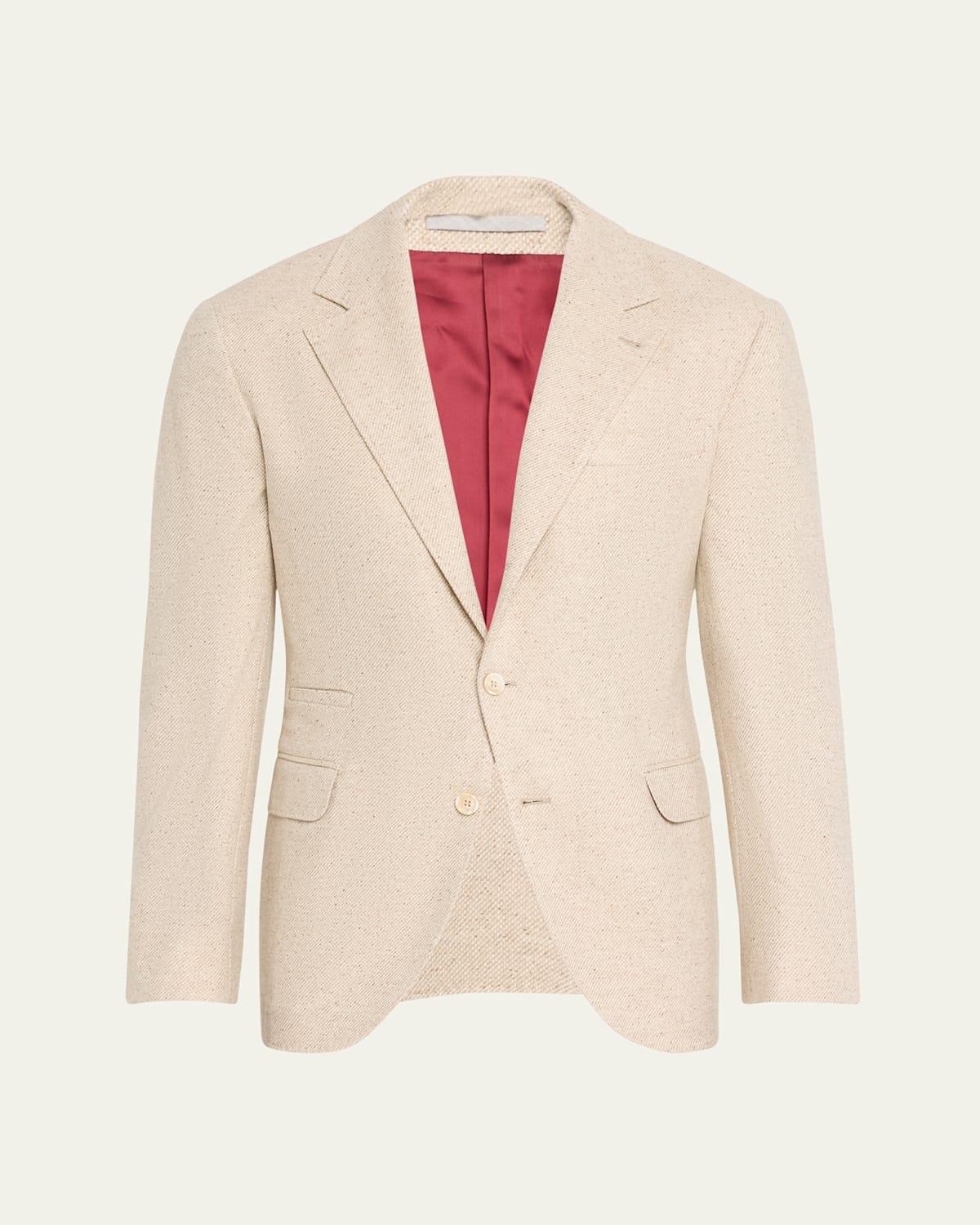 Men's Cashmere Donegal Two-Button Sport Coat Product Image