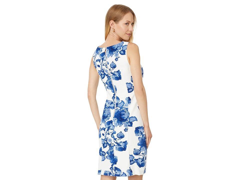 Tommy Hilfiger Sheath Dress (Sky Captain Multi) Women's Dress Product Image