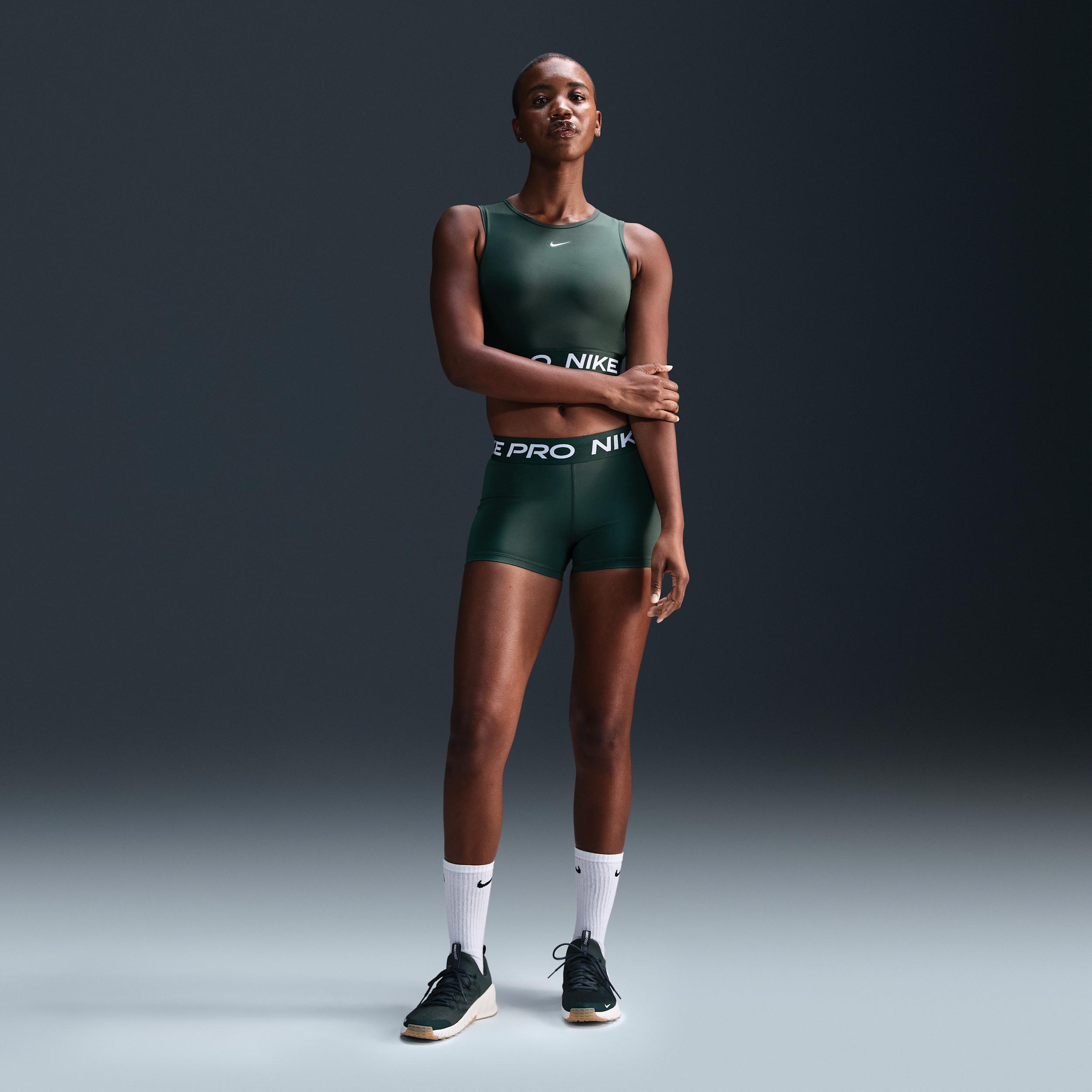 Womens Nike Pro 3 Shorts | CZ9857-022 Product Image