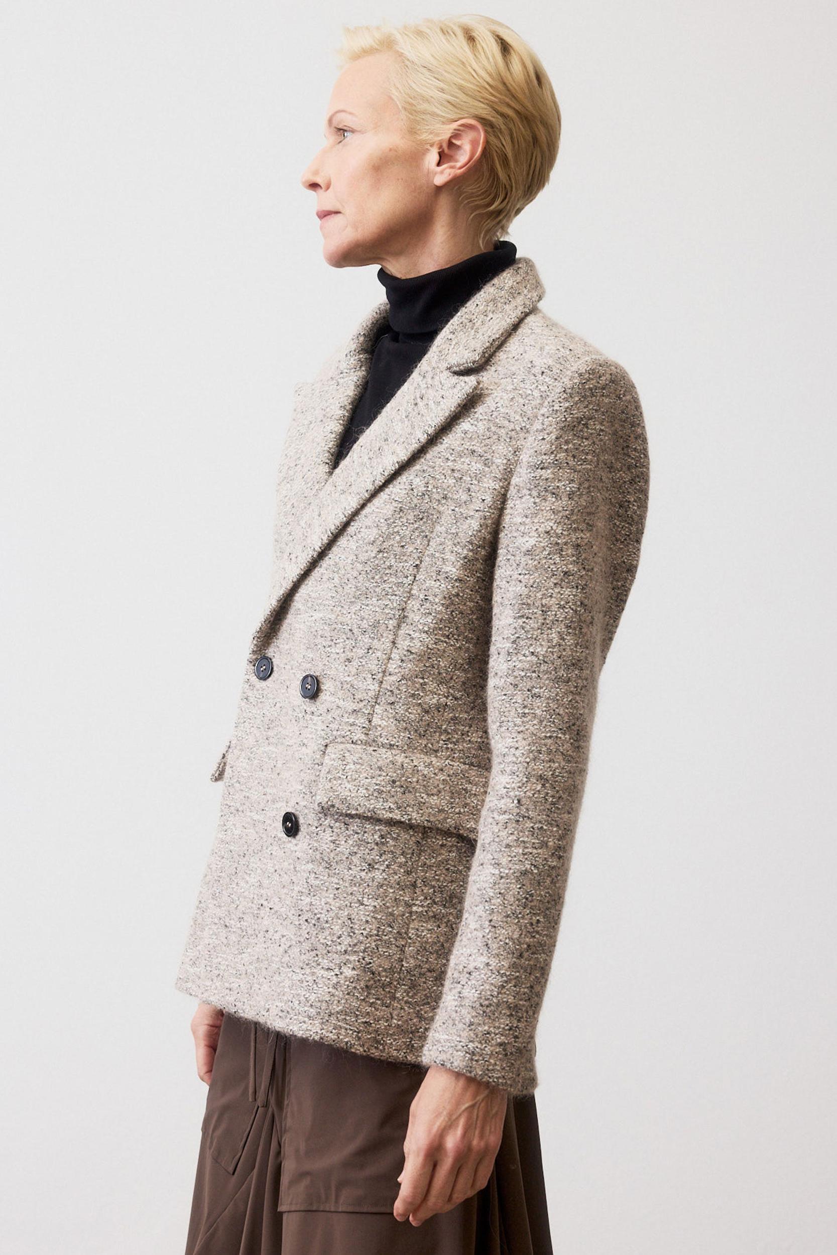 On the Clock Tweed Blazer Product Image